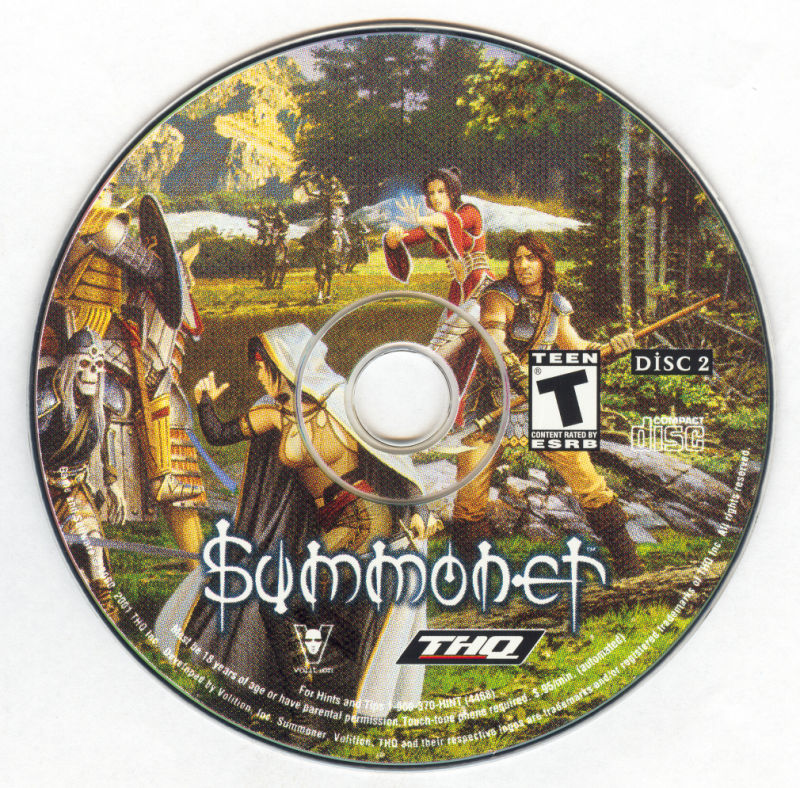 Summoner Disc 1-2 Microsoft Windows PC CD-PC Gamez USA