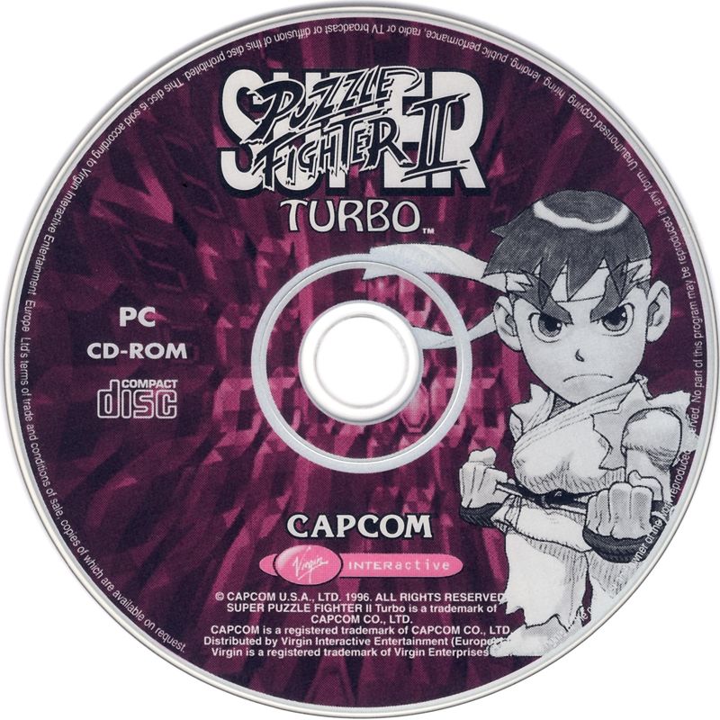 Super Puzzle Fighter II Turbo Microsoft Windows PC CD-PC Gamez USA