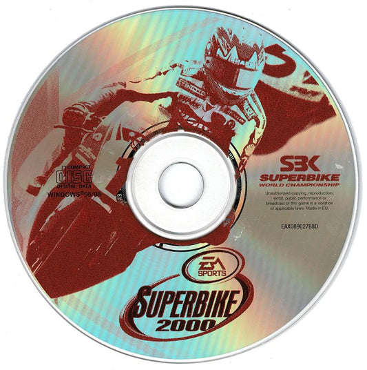 Superbike 2000 Microsoft Windows PC CD-PC Gamez USA