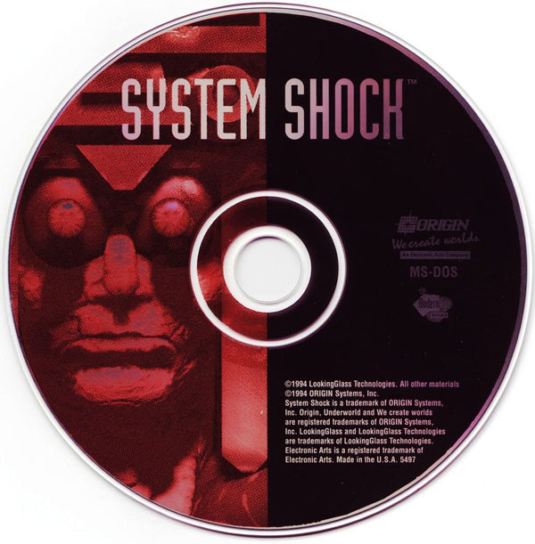 System Shock Microsoft Windows PC CD-PC Gamez USA