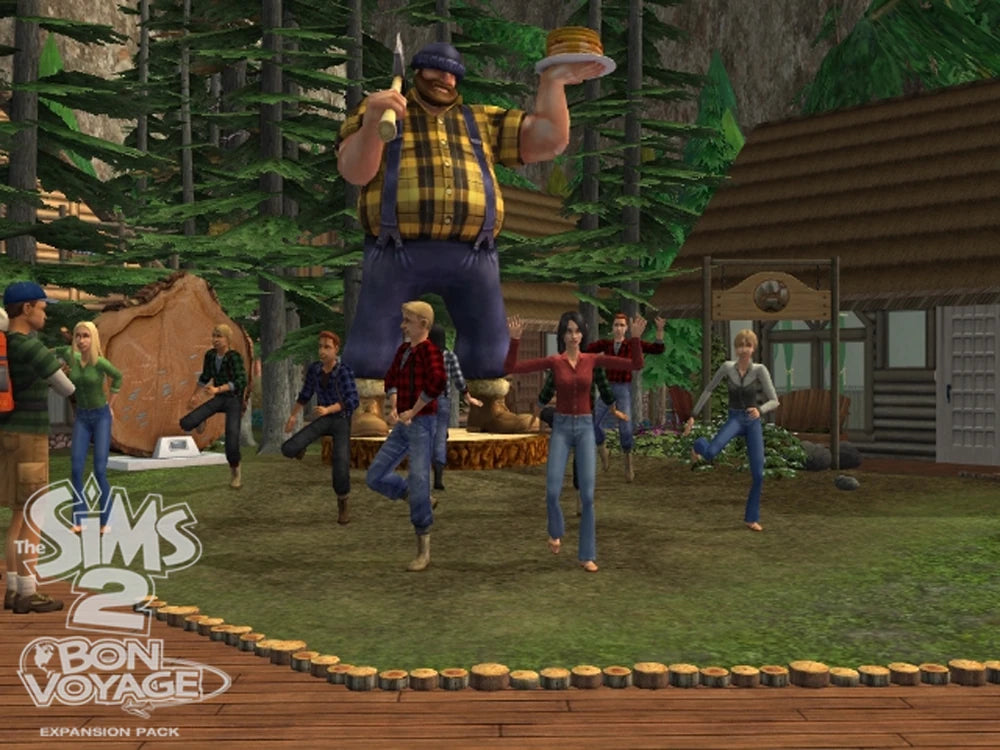 The Sims 2 Bon Voyage Expansion Pack Disc 1-2 Microsoft Windows PC CD-PC Gamez USA