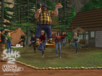The Sims 2 Bon Voyage Expansion Pack Disc 1-2 Microsoft Windows PC CD-PC Gamez USA