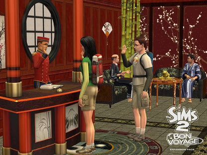 The Sims 2 Bon Voyage Expansion Pack Disc 1-2 Microsoft Windows PC CD-PC Gamez USA