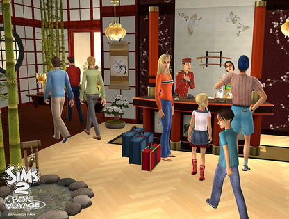 The Sims 2 Bon Voyage Expansion Pack Disc 1-2 Microsoft Windows PC CD-PC Gamez USA