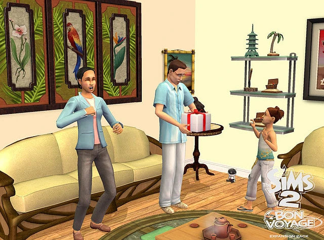 The Sims 2 Bon Voyage Expansion Pack Disc 1-2 Microsoft Windows PC CD-PC Gamez USA