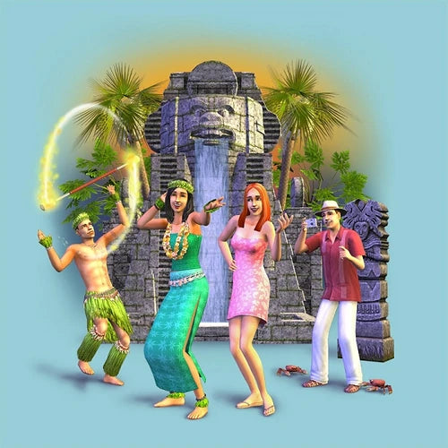 The Sims 2 Bon Voyage Expansion Pack Disc 1-2 Microsoft Windows PC CD-PC Gamez USA