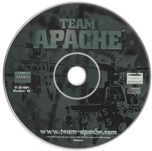 Team Apache Microsoft Windows PC CD-PC Gamez USA