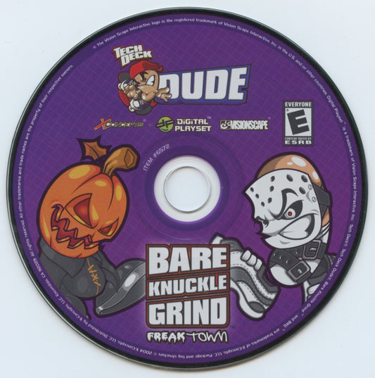 Tech Deck Dude: Bare Knuckle Grind Microsoft Windows PC CD-PC Gamez USA