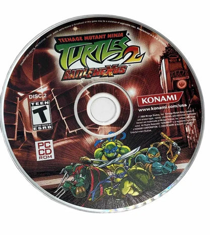 TMNT Teenage Mutant Ninja Turtles 2 Battle Nexus Microsoft WIndows PC CD-PC Gamez USA