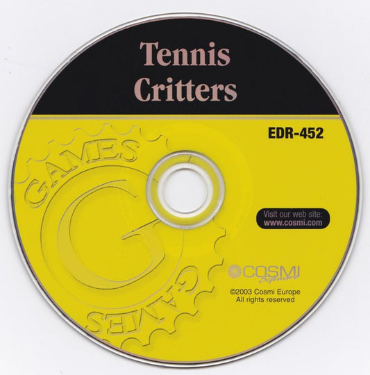 Tennis Critters Microsoft Windows PC CD-PC Gamez USA