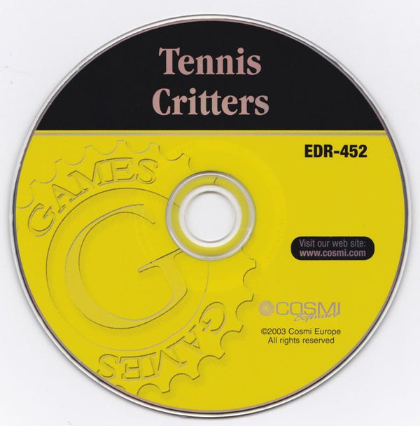 Tennis Critters Microsoft Windows PC CD-PC Gamez USA