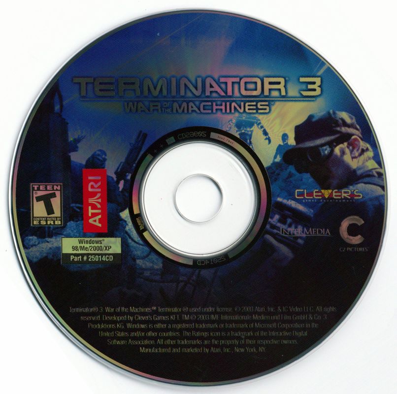 Terminator 3 Computer Terminator 3 War of the Machines Microsoft Windows PC CD Game – PC ...
