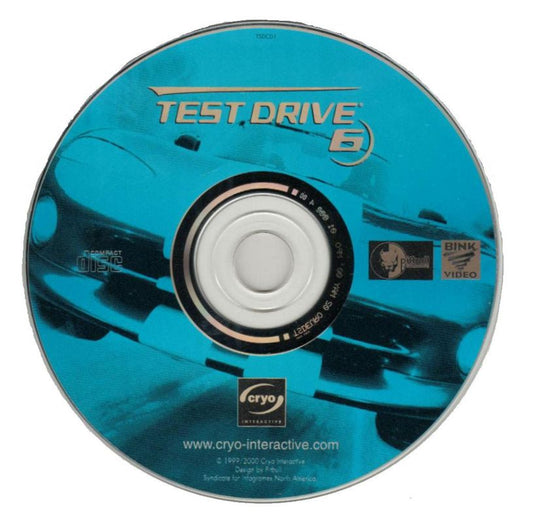 Test Drive 6 Microsoft Windows PC CD-PC Gamez USA