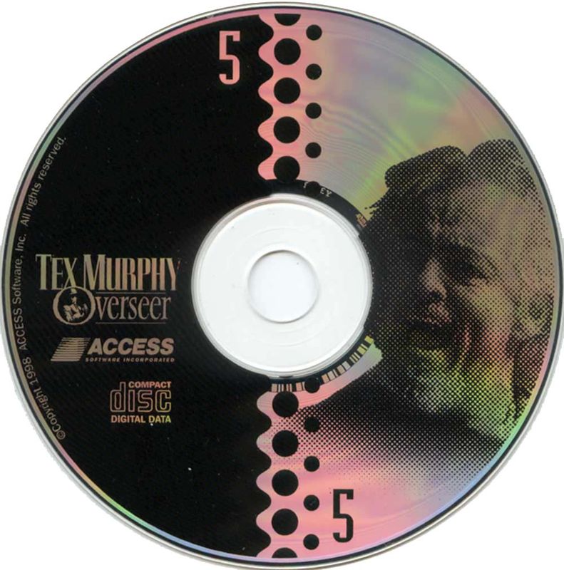 Tex Murphy Overseer Disc 1-5 Microsoft Windows PC CD-PC Gamez USA