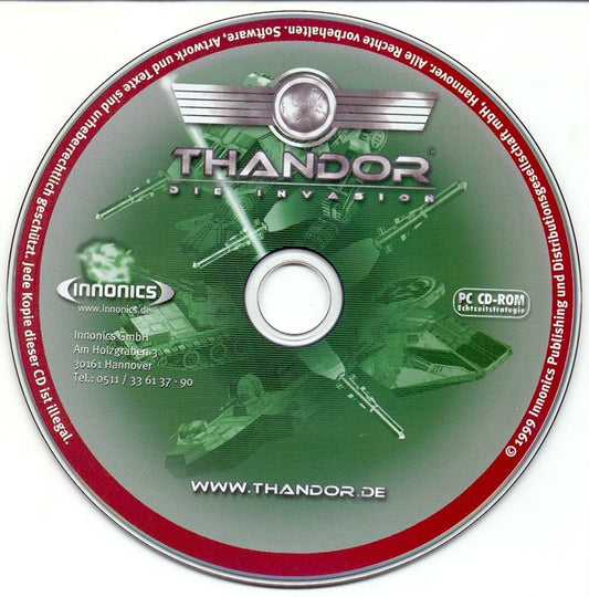 Thandor The Invasion Microsoft Windows PC CD-PC Gamez USA