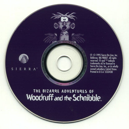 The Bizarre Adventures of Woodruff and the Schnibble Microsoft Windows PC CD-PC Gamez USA