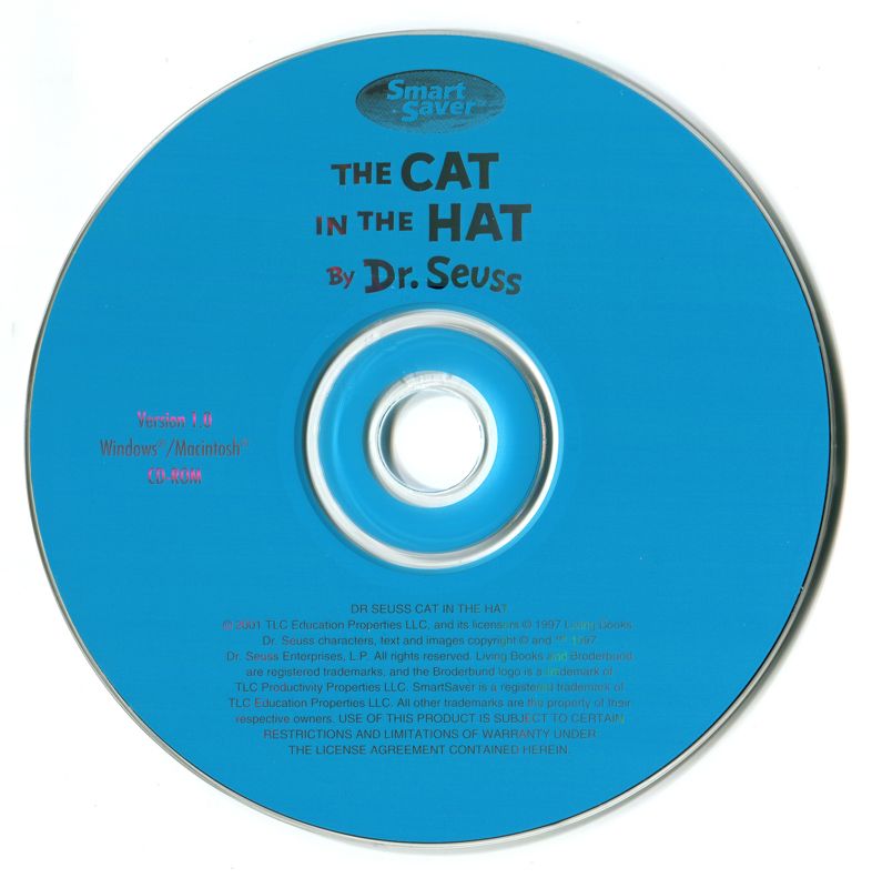 Living Books - The Cat in the Hat by Dr. Seuss Microsoft Windows PC CD-PC Gamez USA