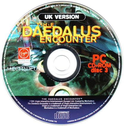 The Daedalus Encounter Disc 1-3 Microsoft Windows PC CD-PC Gamez USA