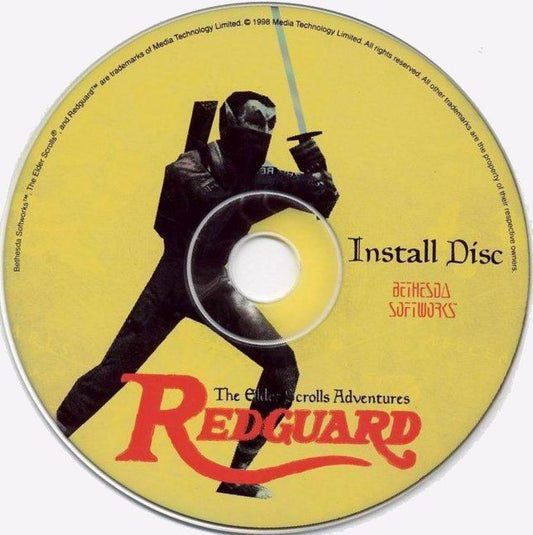 The Elder Scrolls Adventures: Redguard 1998 Microsoft Windows PC CD Bethesda-PC Gamez USA