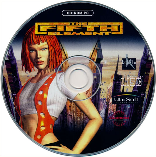 The Fifth Element Microsoft Windows PC CD-PC Gamez USA