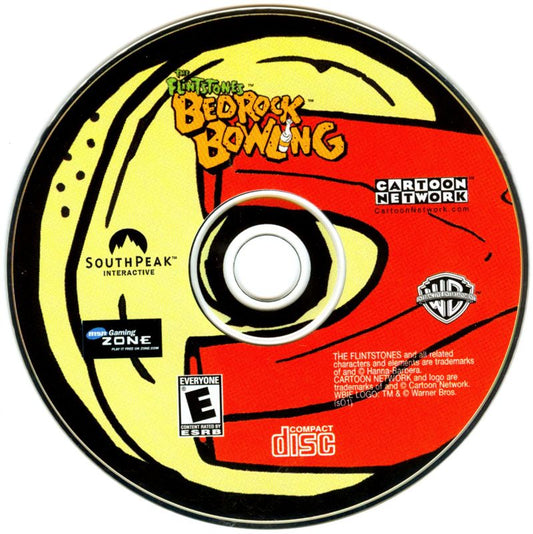 The Flintstones Bedrock Bowling Microsoft Windows PC CD-PC Gamez USA