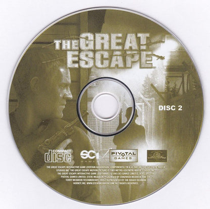 The Great Escape Disc 1-2 Microsoft Windows PC CD-PC Gamez USA
