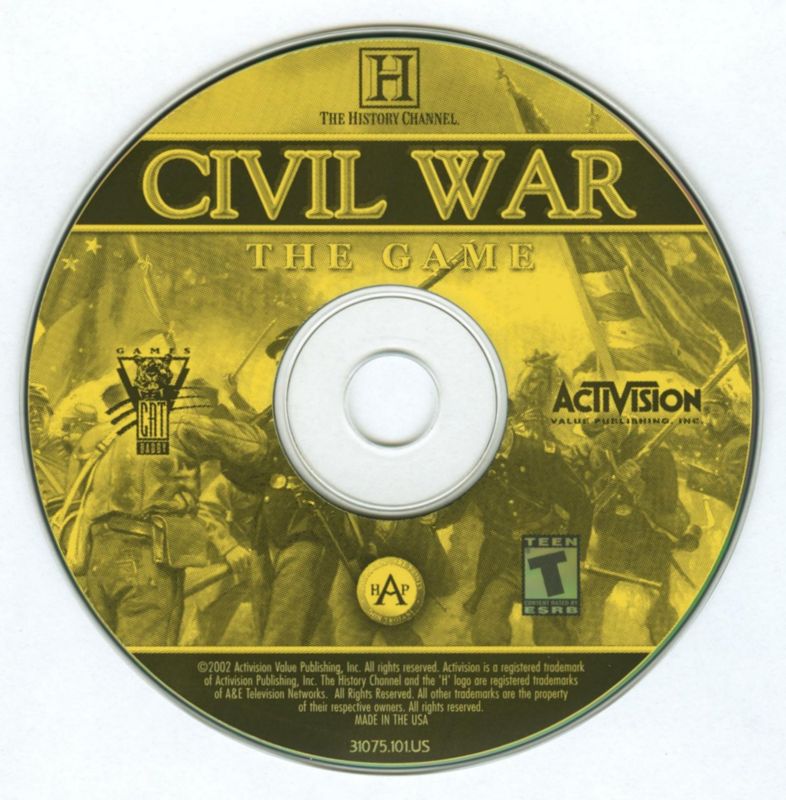 The History Channel Civil War Great Battles Microsoft Windows PC CD-PC Gamez USA