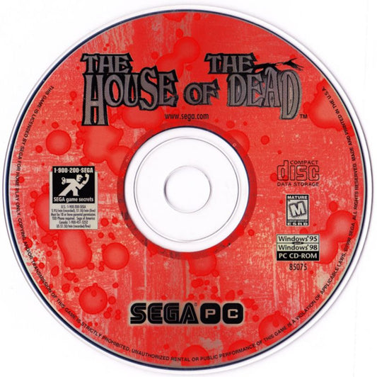 The House of the Dead Microsoft Windows PC CD-PC Gamez USA