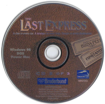 The Last Express Disc 1-3 Microsoft Windows PC CD-PC Gamez USA