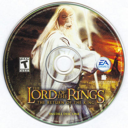 The Lord of the Rings The Return of the King Disc 1-3 Microsoft Windows PC CD-PC Gamez USA