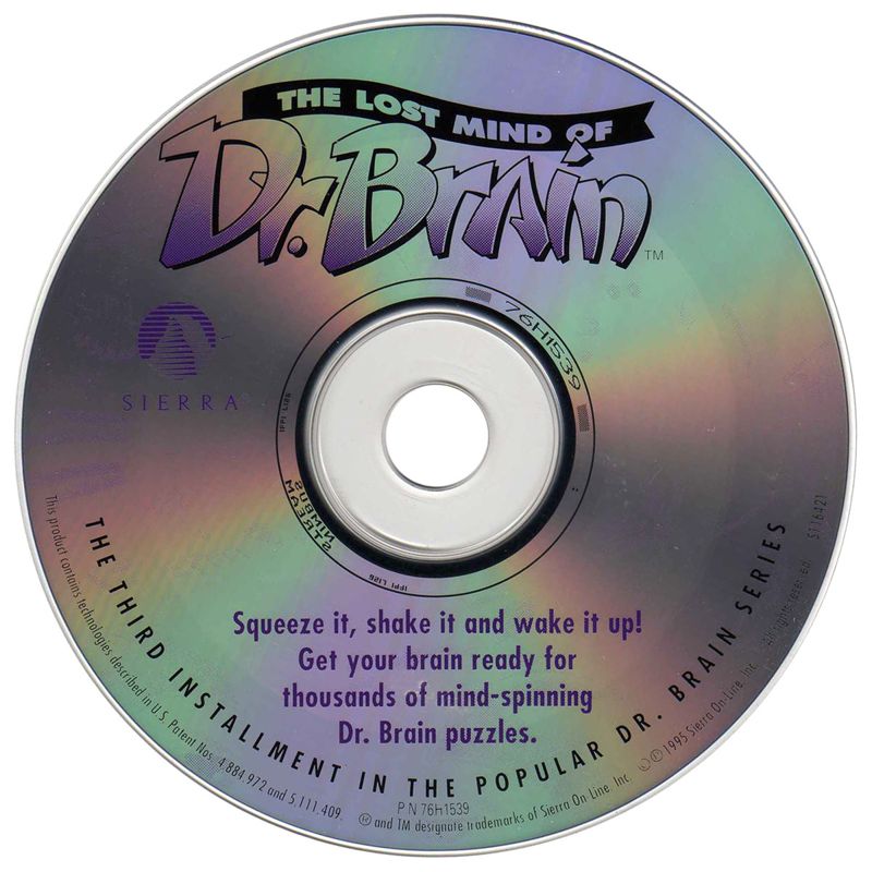 The Lost Mind of Dr. Brain Microsoft Windows PC CD-PC Gamez USA