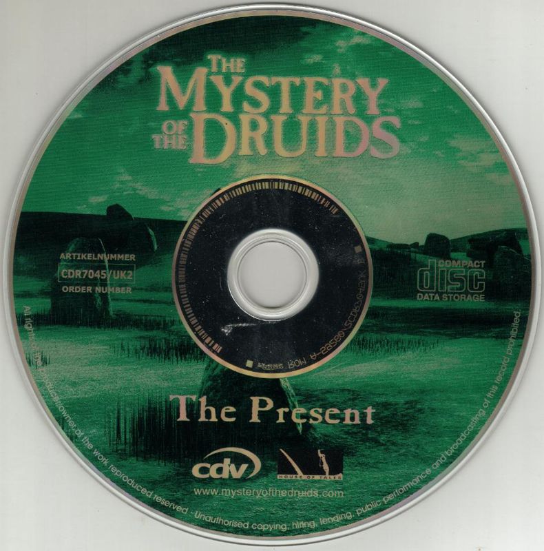 The Mystery of the Druids Disc 1-3 Microsoft Windows PC CD-PC Gamez USA