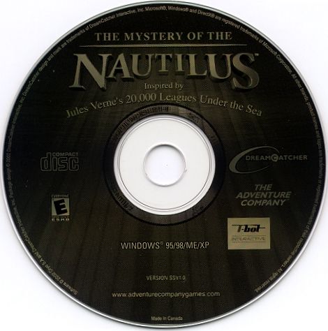The Mystery of the Nautilus Microsoft Windows PC CD-PC Gamez USA