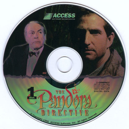 The Pandora Directive Disc 1-6 Microsoft Windows PC CD-PC Gamez USA