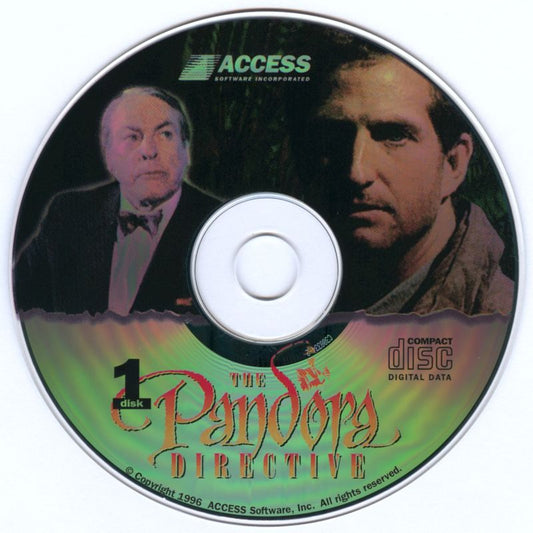 The Pandora Directive Disc 1-6 Microsoft Windows PC CD-PC Gamez USA