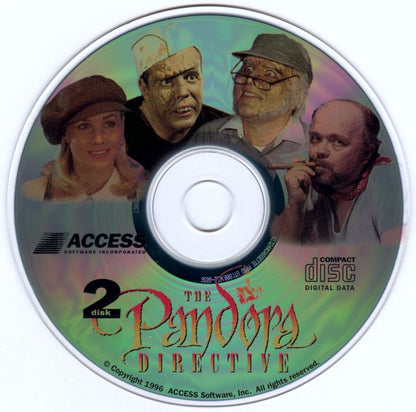 The Pandora Directive Disc 1-6 Microsoft Windows PC CD-PC Gamez USA