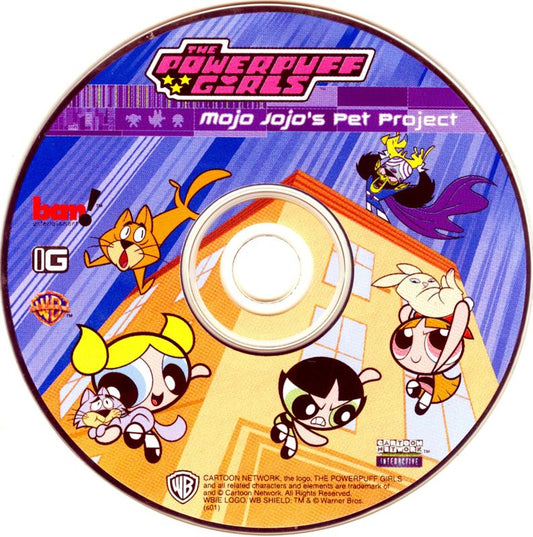 The Powerpuff Girls Mojo Jojo's Pet Project Microsoft Windows PC CD-PC Gamez USA