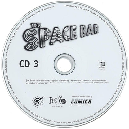 The Space Bar Disc 1-3 Microsoft Windows PC CD-PC Gamez USA