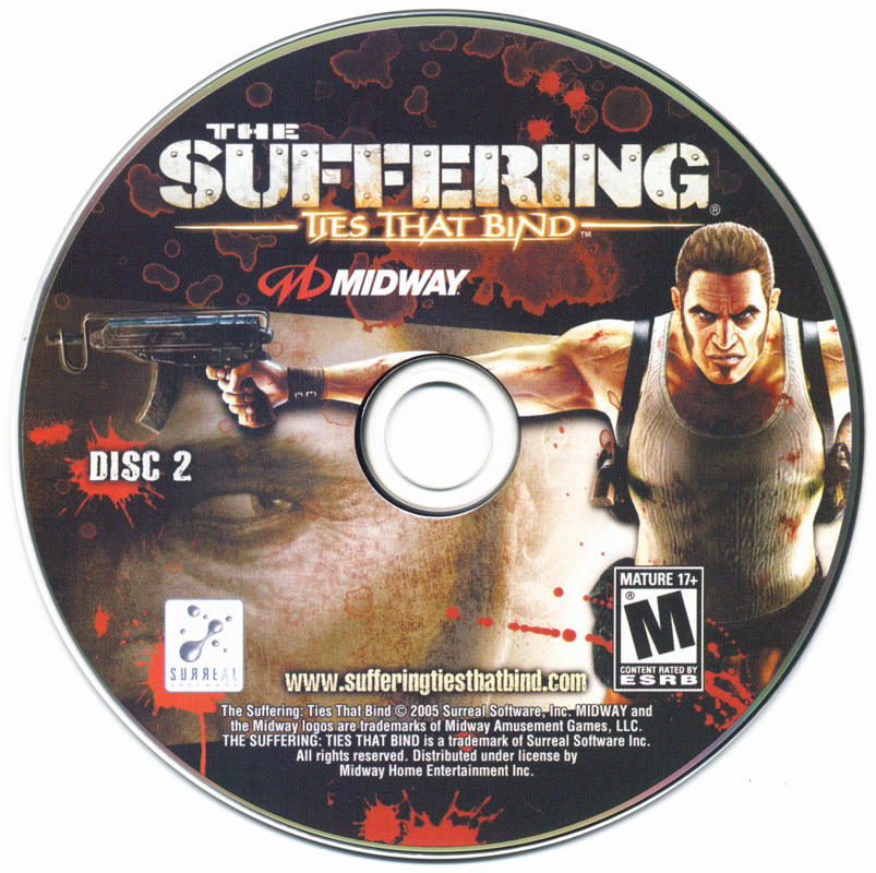The Suffering Ties That Bind Disc 1-3 Microsoft Windows PC CD-PC Gamez USA