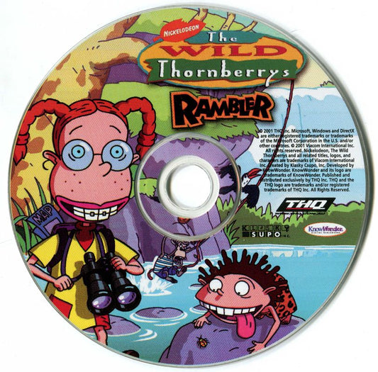 The Wild Thornberrys Rambler Microsoft Windows PC CD-PC Gamez USA