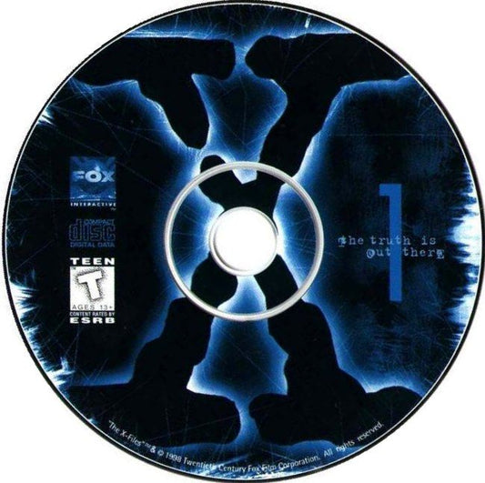 The X-Files Game 1998 Microsoft Windows PC CD Fox Sony-PC Gamez USA