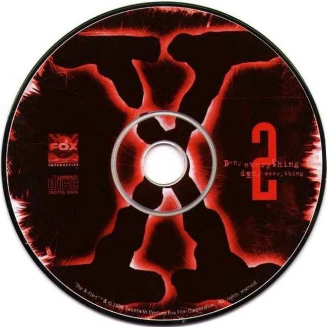 The X-Files Game 1998 Microsoft Windows PC CD Fox Sony-PC Gamez USA