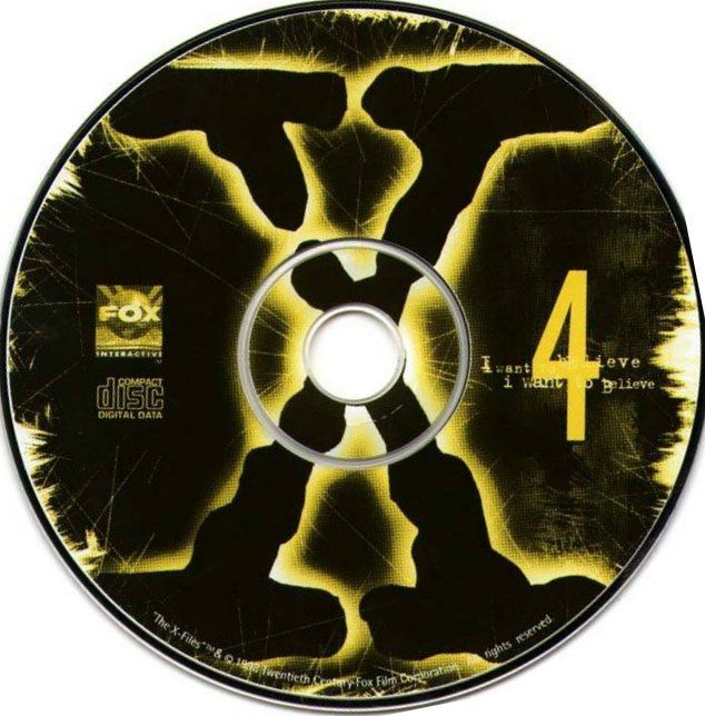 The X-Files Game 1998 Microsoft Windows PC CD Fox Sony-PC Gamez USA