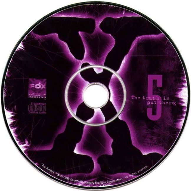 The X-Files Game 1998 Microsoft Windows PC CD Fox Sony-PC Gamez USA