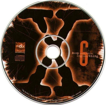 The X-Files Game 1998 Microsoft Windows PC CD Fox Sony-PC Gamez USA