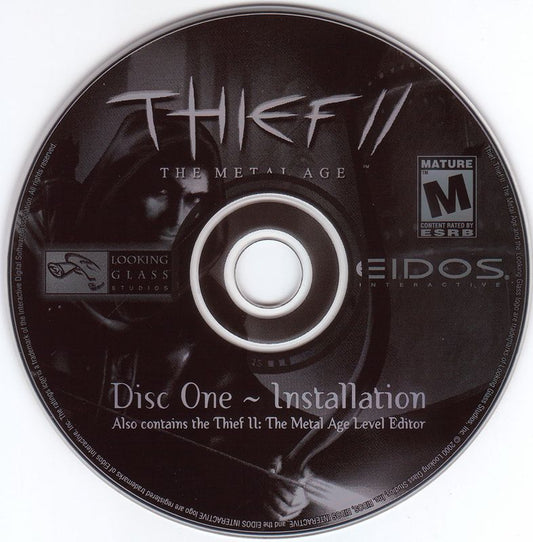 Thief II The Metal Age Disc 1-2 Microsoft Windows PC CD-PC Gamez USA