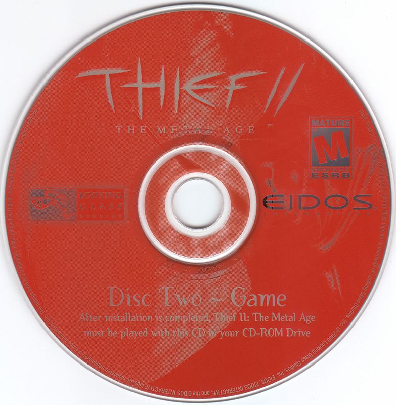 Thief II The Metal Age Disc 1-2 Microsoft Windows PC CD-PC Gamez USA