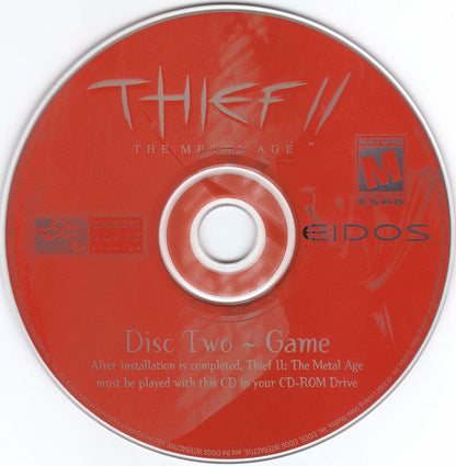 Thief II The Metal Age Disc 1-2 Microsoft Windows PC CD-PC Gamez USA