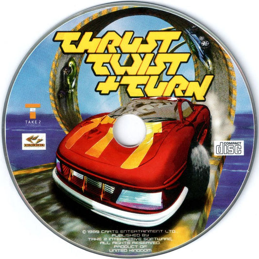 Thrust Twist + Turn Microsoft Windows PC CD-PC Gamez USA