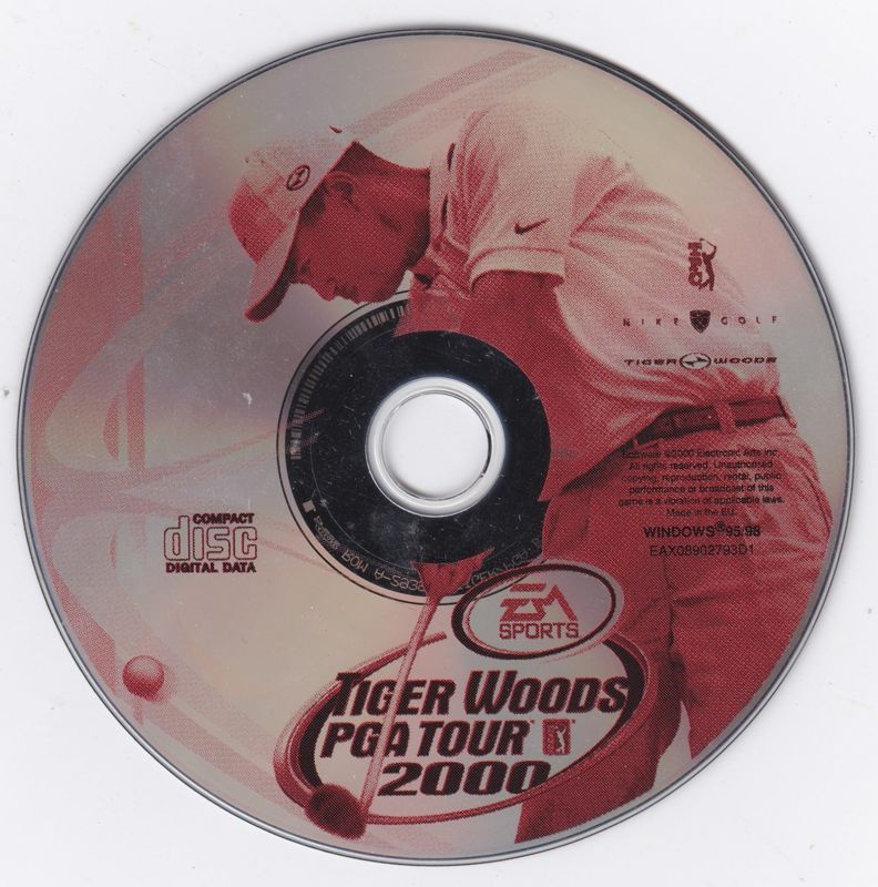 Tiger Woods PGA Tour 2000 Microsoft Windows PC CD-PC Gamez USA